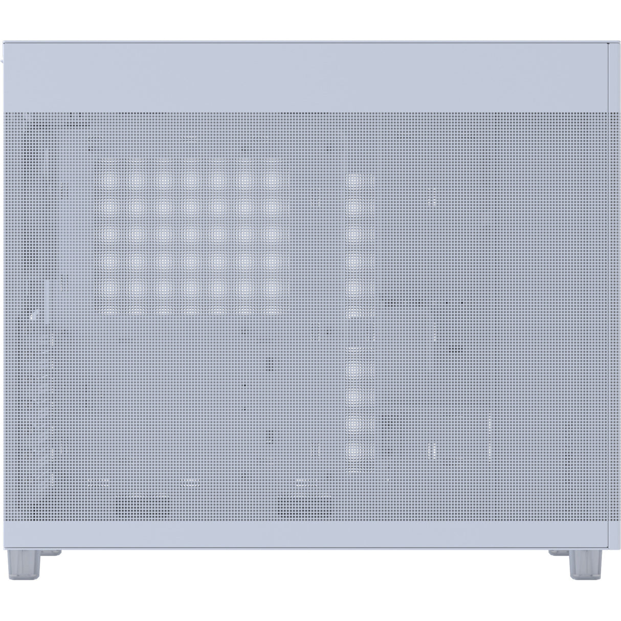 Asus prime ap303 - mesh panel midi tower behuizing (wit | 2x usb-a | 1x usb-c)