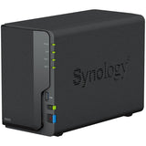 Synology diskstation ds223 nas (noir, 1x LAN 1 Go, 3x USB 3.2 gen 1)