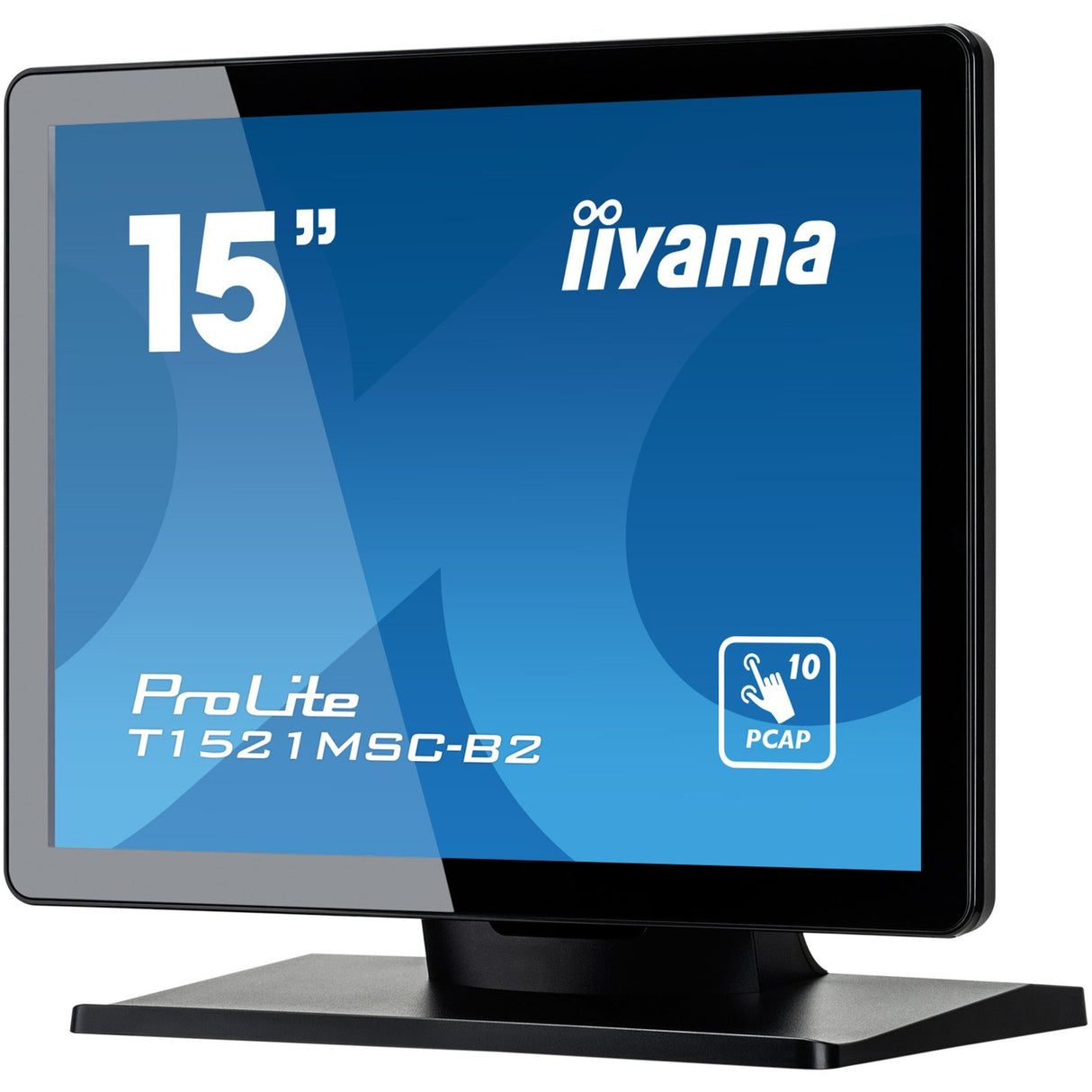 Moniteur à écran tactile Iiyama prolite t1521msc-b2 15 (noir, hdmi, vga, usb-b)