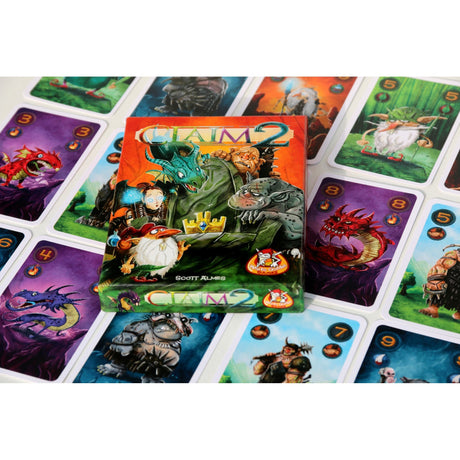 Jeux de gobelins blancs réclament un jeu de 2 cartes (néerlandais, 2 joueurs, 25 minutes, à partir de 10 ans)
