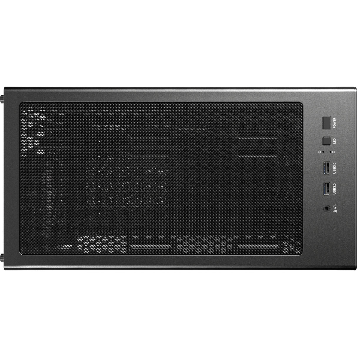 Boîtier tour midi Antec ax85 argb (noir | 2x usb-a | verre trempé)
