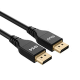 Câble certifié Club 3D DisplayPort 2.1 Vesa DP54 mâle-mâle (noir, 3 mètres, 4K 240 Hz, 8K 120 Hz, 54 Gbps)