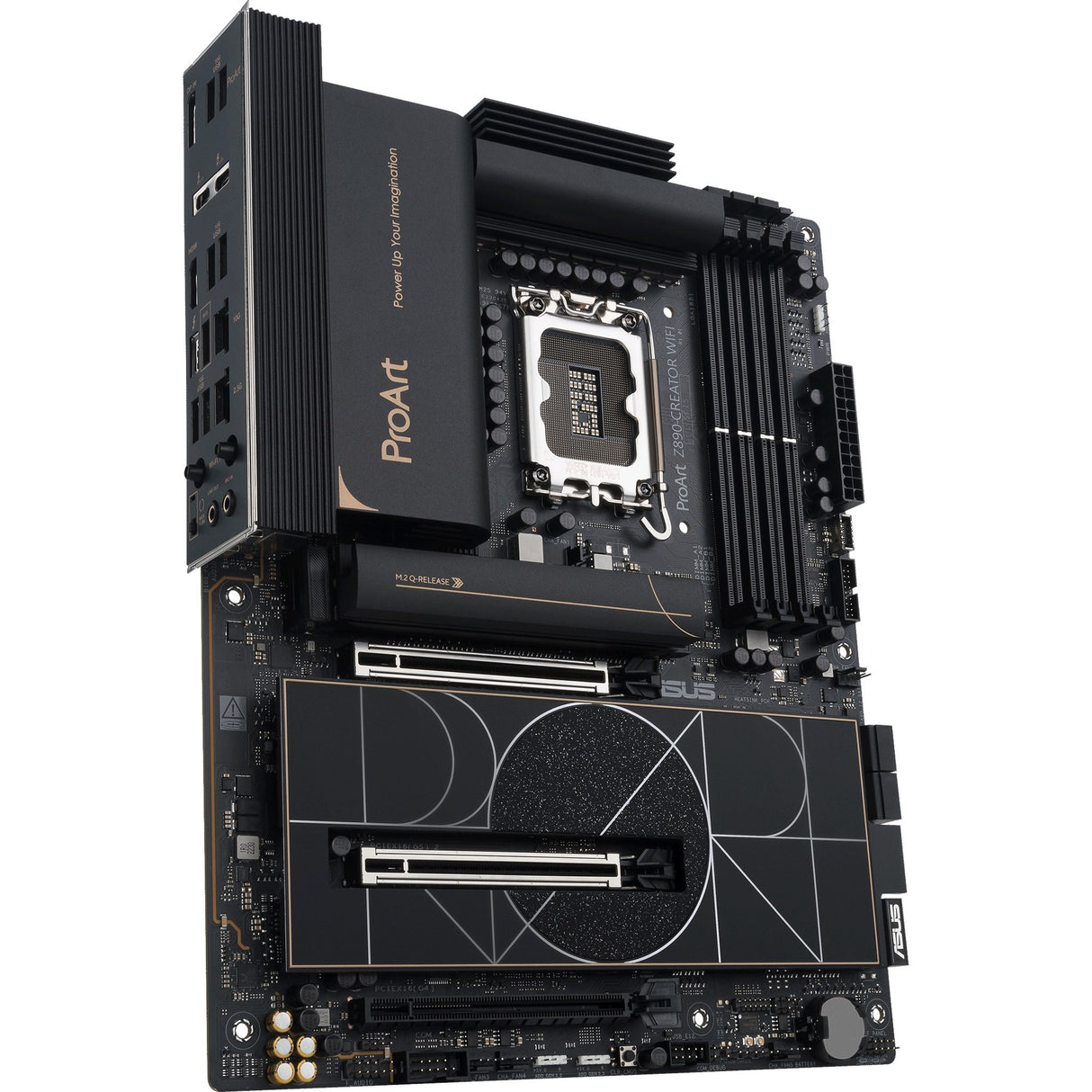 Carte mère Asus ProArt Z890-Creator WiFi Socket 1851 (RAID, 2,5 Go-LAN, 10 Go-LAN, Wi-Fi 7, BT, Son, ATX)