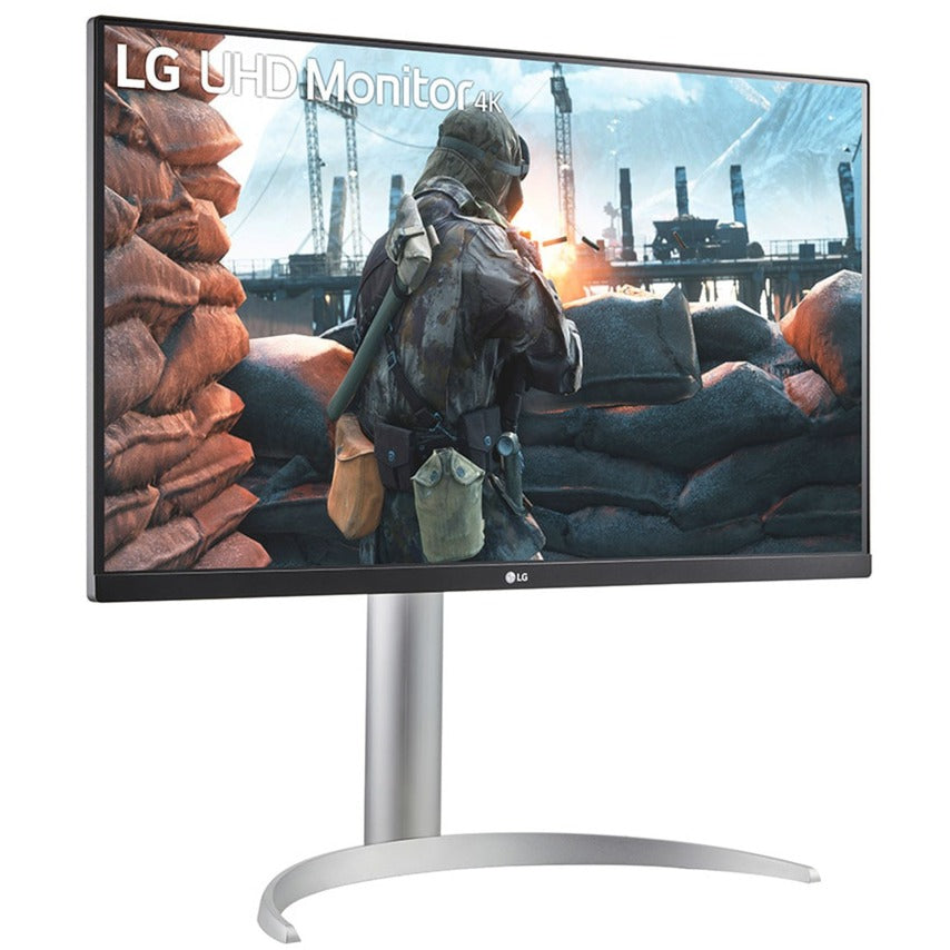 Moniteur LG Ultrafine 27up650k-w 27 4k UHD (blanc argent, 2x HDMI, port d'affichage)
