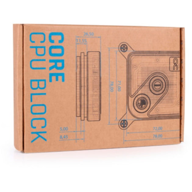 Refroidisseur de processeur Alphacool core 1 argent (argent)