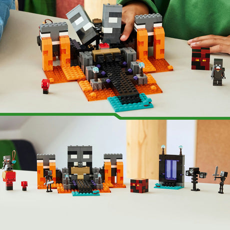 Lego minecraft 21590 la bataille du flétrissement