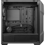 Boîtier tour midi Cooler Master TD500 Max (Gunmetal | 2x USB-A | 1x USB-C | RVB | Verre trempé)