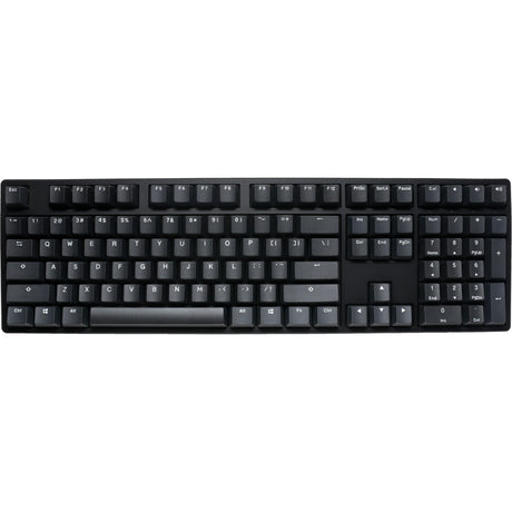 Ducky origin phantom black mechanisch toetsenbord (zwart, us lay-out (qwerty), cherry mx speed silver, 100%, hot swap, pbt double-shot keycaps)