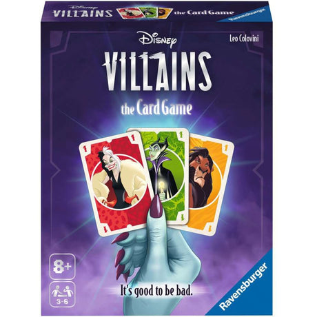 Jeu de cartes des méchants Ravensburger Disney (néerlandais, 3 - 6 joueurs, 15 minutes, à partir de 8 ans)