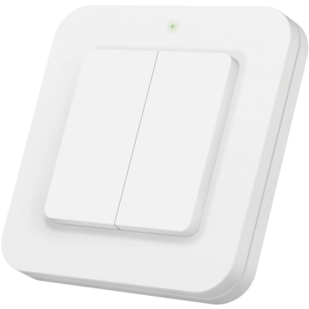 Klikaanklikuit 1064547 - interrupteur mural sans fil avec bouton simple et double | 1 pièce