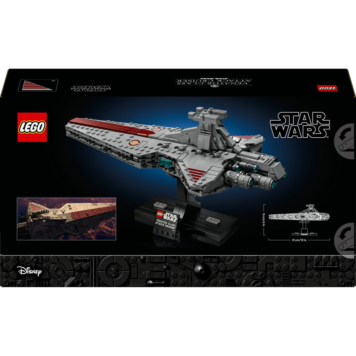 Lego Star Wars 75441 croiseur d'attaque de classe Venator