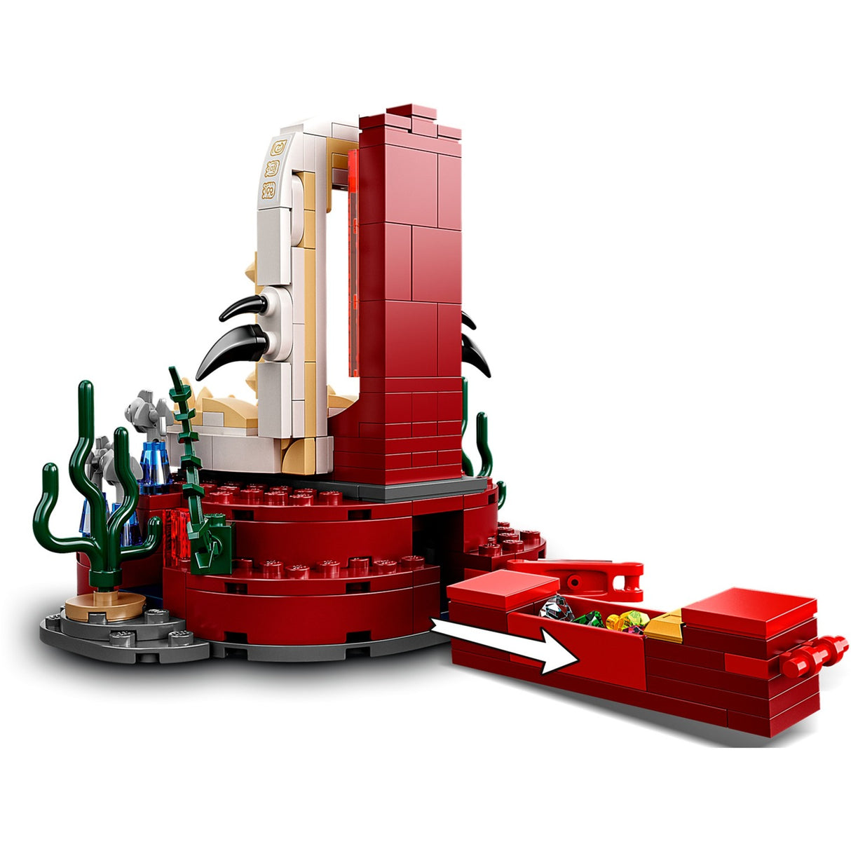 Lego Marvel - Jouet de construction de la salle du trône du roi Namor (76213)