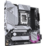 Carte mère Gigabyte B760M AORUS Elite WiFi 6E Gen5 Socket 1700 (Blanc, RAID, 2,5 Go-LAN, WiFi 6E, BT 5.3, Son, µATX)