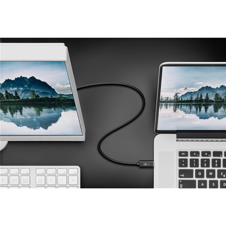 Câble adaptateur Goobay USB-C vers VGA (noir, 1,8 mètres)