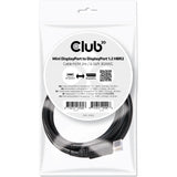 Câble Club 3d mini displayport - displayport 1.2 (noir, 2 mètres)