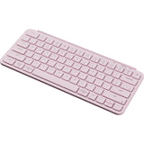 Keychron b1 pro-k4, clavier (rose clair, us-international, commutateurs à ciseaux, 75 %, touches abs, 2,4 GHz | Bluetooth 5.2 | USB-C)