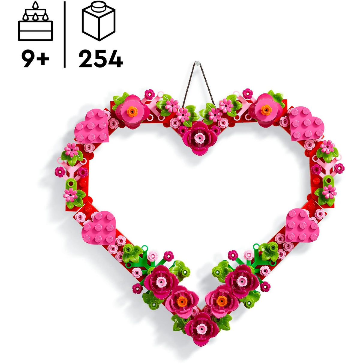Lego 40638 décoration en forme de coeur saisons et occasions