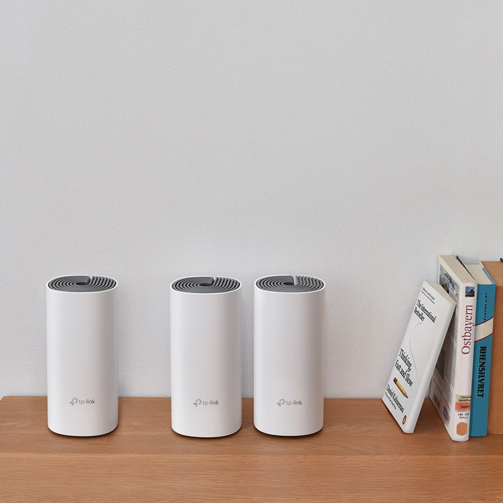 Routeur maillé tp-link déco e4 (blanc, 3 pièces)