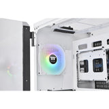 Boîtier tour midi Thermaltake view 51 tg snow argb edition (blanc | 4x USB-A | 1x USB-C | RVB | fenêtre)