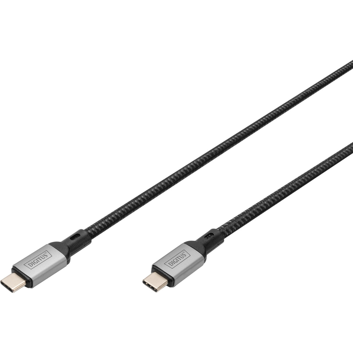 Câble de connexion USB-C Digitus USB-C 4 gen2 (gris noir, 3 mètres)