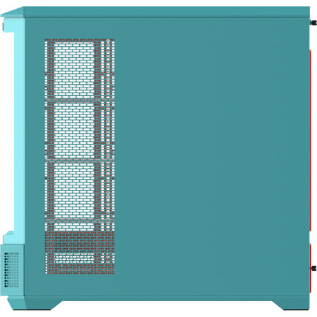 Boîtier grande tour Thermaltake view 600 tg menthe fraise (menthe berry | 2x USB-A | 1x USB-C | verre trempé)