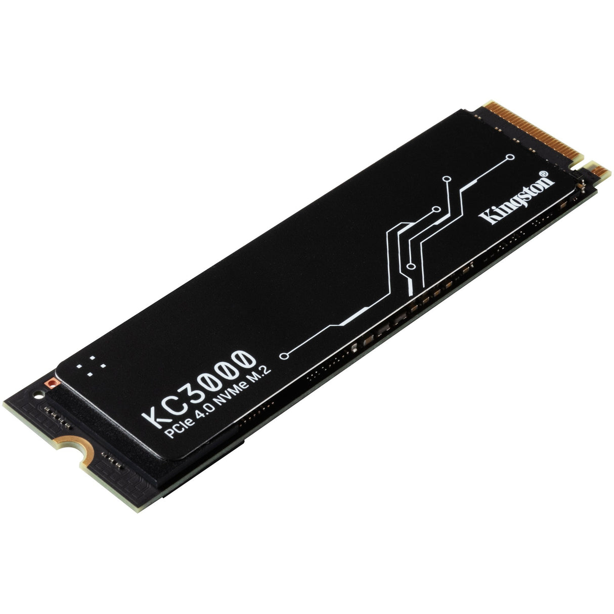 SSD Kingston KC3000 4 To (noir, Skc3000S 4096G, PCIe 4.0 NVMe, M.2 2280)