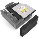 Boîtier htpc Silverstone sst-ml10b (noir | 2x usb-a)