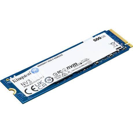 SSD Kingston nv3 500 Go (snv3s 500g, pcie 4.0 x4, nvme, m.2 2280)