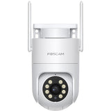 Foscam PD8, caméra de sécurité 4K 8MP double bande WiFi 6 PT (blanc)