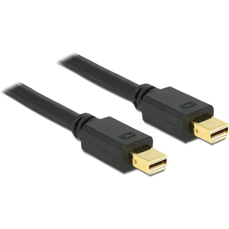 Câble Delock mini displayport 1.2 (noir, 1,5 mètres)