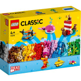 Lego classic - jouets de construction créatifs amusants en mer (11018)