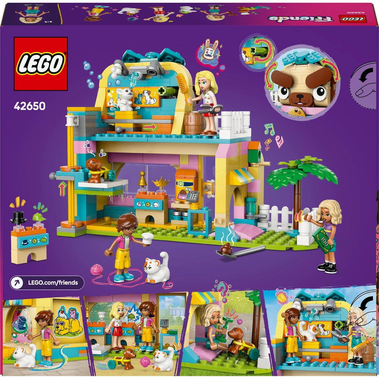 Magasin Lego Friends avec accessoires pour animaux - 42650