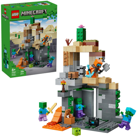 Lego minecraft 21587 donjon zombie