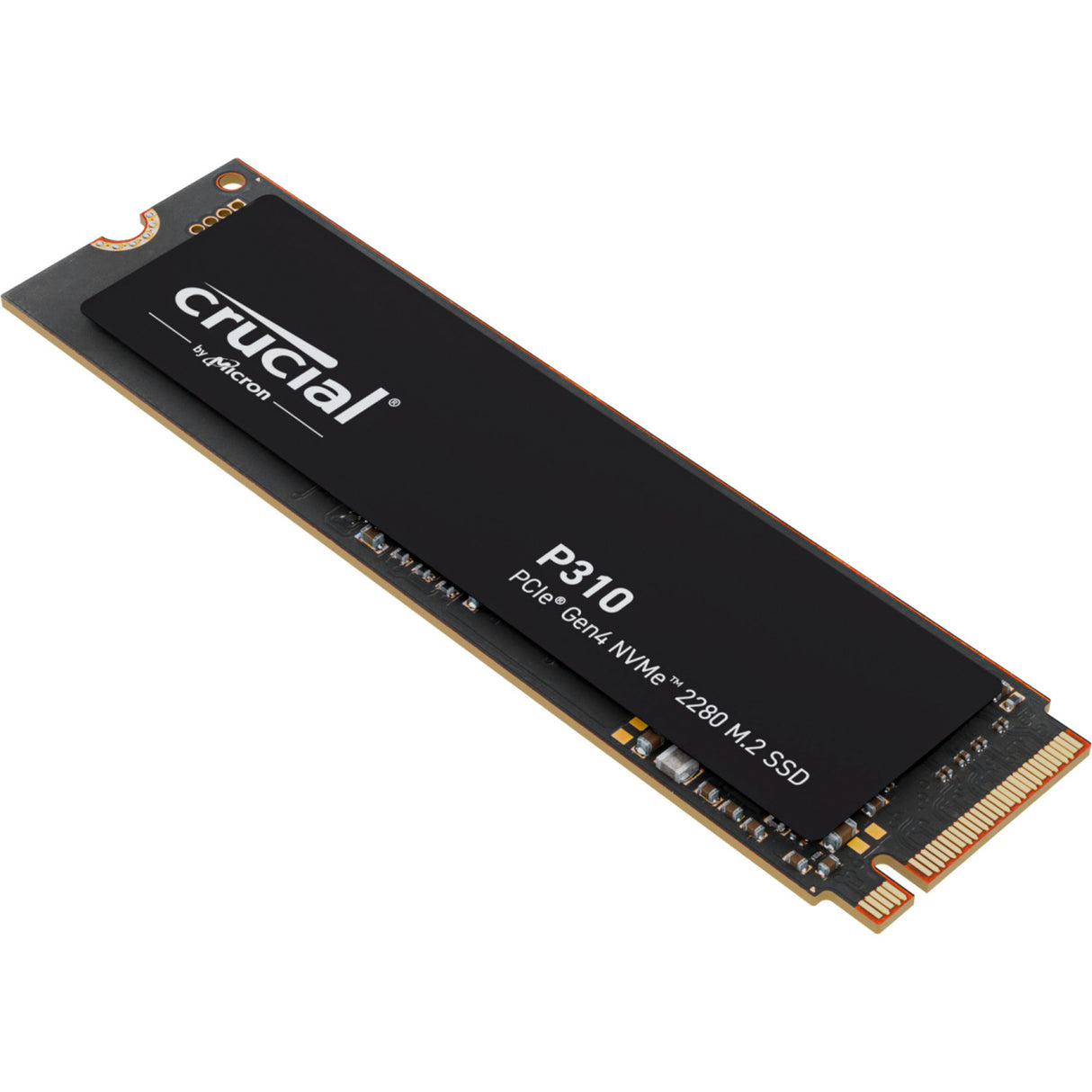 Crucial p310 4 tb ssd (zwart, ct4000p310ssd8, pcie gen 4.0 x4, nvme 2.0)