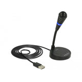Delock Microphone USB (noir, plug play)