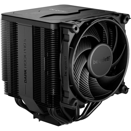 Soyez silencieux! Refroidisseur de processeur Dark Rock Pro 5 (noir, connecteur de ventilateur PWM à 4 broches)