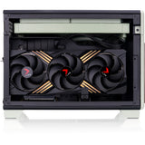 Thermaltake tr100 ws matcha green mini tower behuizing (lichtgroen | 2x usb-a | 1x usb-c)