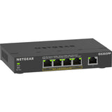 Commutateur non géré Netgear Gigabit Ethernet Poe+ à 5 ports (gs3