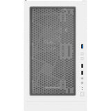 Boîtier tour midi Montech x3 mesh (blanc | 3x USB-A | RVB | verre trempé)