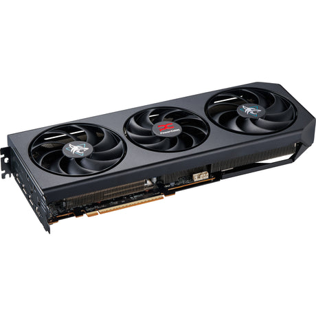 Carte graphique Powercolor Radeon RX 9070 Gre Hellhound 12 Go GDDR6 (noir, RDNA4, 3x Display Port, 1x HDMI 2.1)
