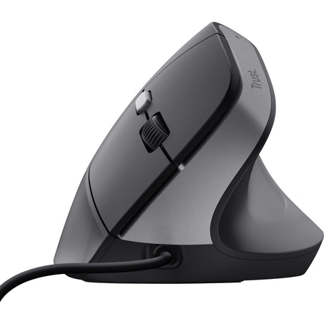 Souris ergonomique filaire Trust bayo ii (noir, 800 dpi - 2400 dpi)
