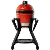 Kamado Joe Joe Jr-kar avec des tables latérales