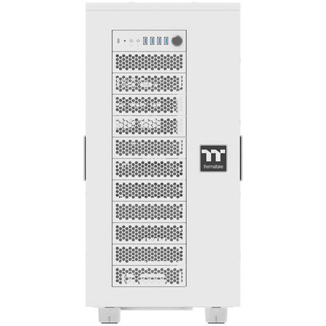 Boîtier grande tour Thermaltake ax700 snow (blanc | 4x USB-A | 1x USB-C | fenêtre)