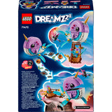 Lego dreamzzz - jouet de construction en montgolfière narval d'izzie (71472)