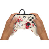 Manette Powera Advantage avec câble pour Xbox Series X|s - Warrior's Nirvana (Magnolia White, Xbox Series X|s, Xbox One, PC)