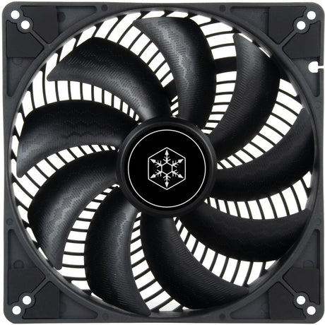 Ventilateur de boîtier Silverstone Air Penetrator 184i Pro (noir, 180 x 180 x 32 mm, PWM)