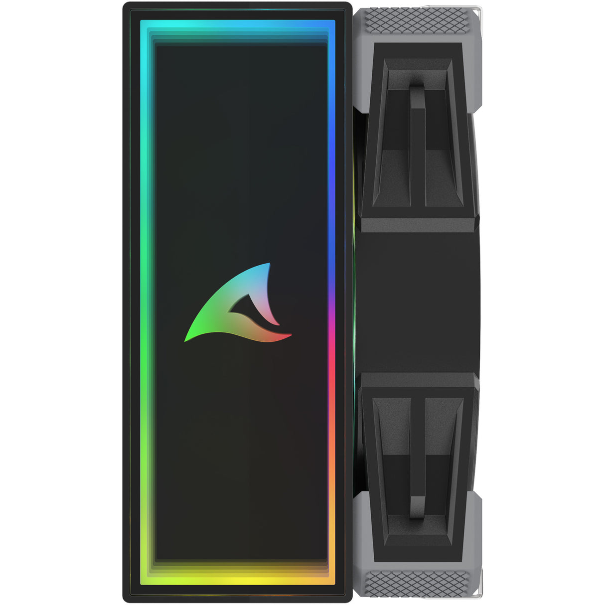 Refroidisseur de processeur Sharkoon a40 RVB (noir, connecteur de ventilateur PWM à 4 broches)