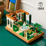 Lego icônes 10359 jardin avec fontaine