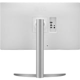 Moniteur LG Ultrafine 27up650k-w 27 4k UHD (blanc argent, 2x HDMI, port d'affichage)
