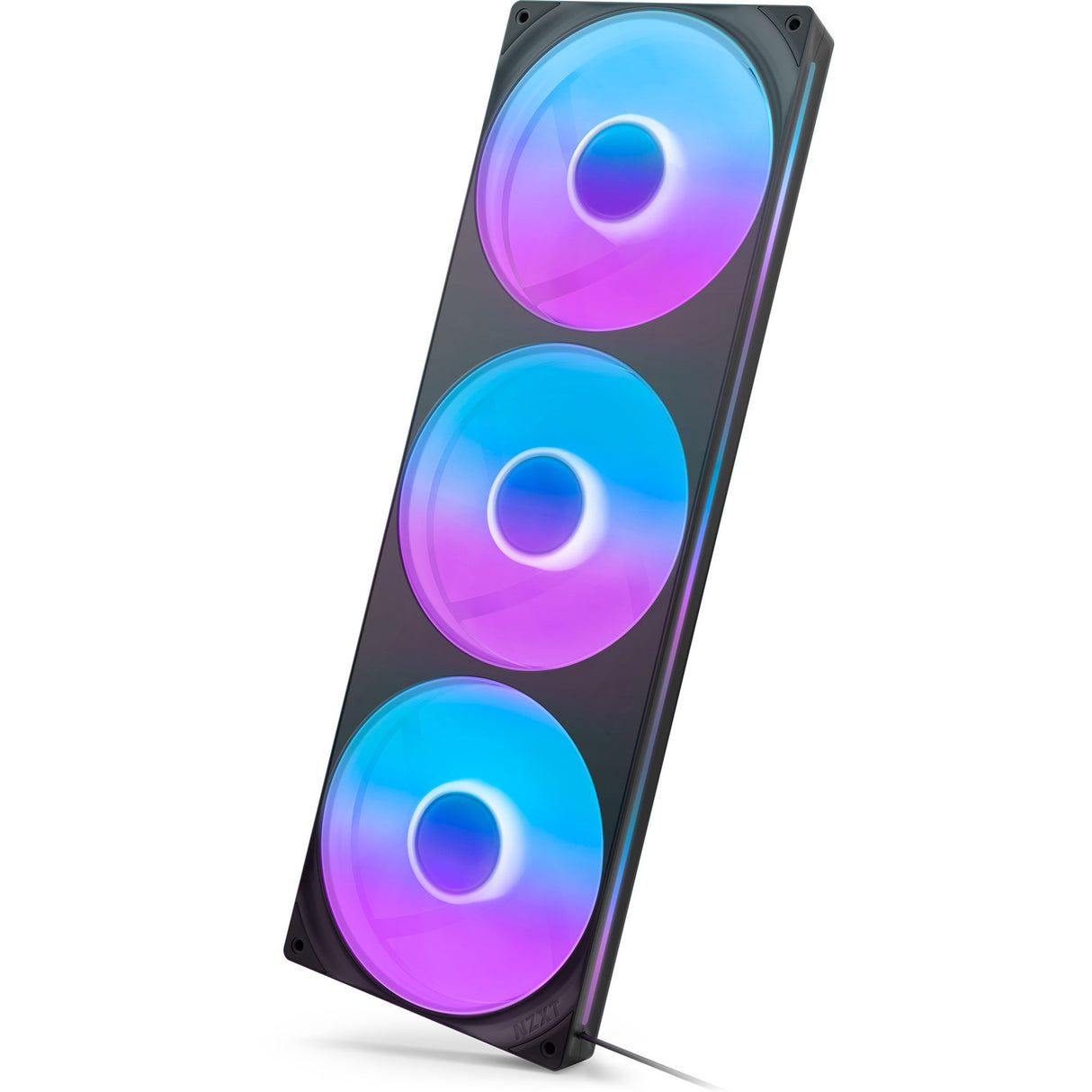 Nzxt f420 rgb core ventilateurs de boîtier (noir, 3 pièces, 420 x 140 x 26 mm)